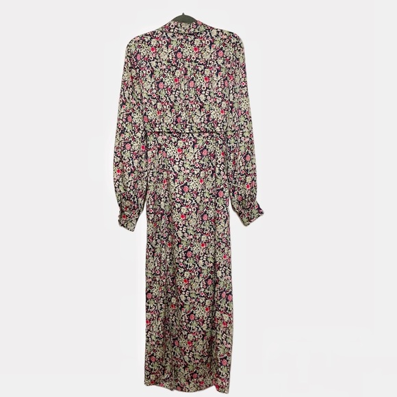 Cinq a Sept Quin Floral Midi Dress Size 10 NWT - Picture 4 of 16